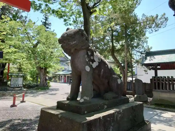 深志神社の狛犬