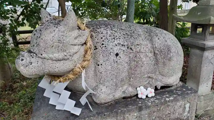 林天神社の狛犬