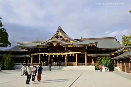 寒川神社の本殿・本堂