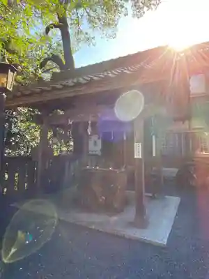 宇倍神社の手水舎