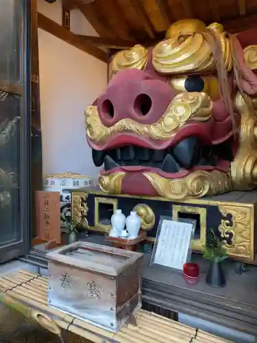 波除神社（波除稲荷神社）の狛犬