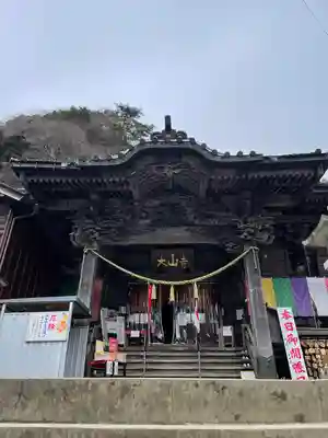 大山寺の本殿・本堂