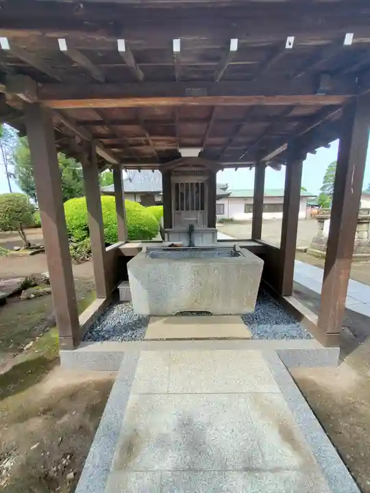 城興寺(延生地蔵尊)の手水舎