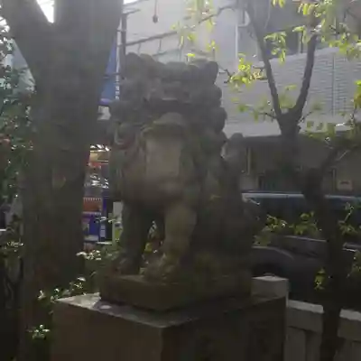 皆中稲荷神社の狛犬