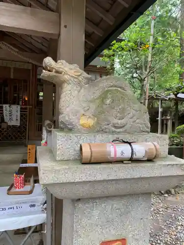 伏見神宝神社の狛犬