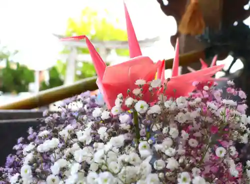 三津厳島神社の手水舎