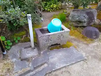 紫雲山 薬師寺の手水舎