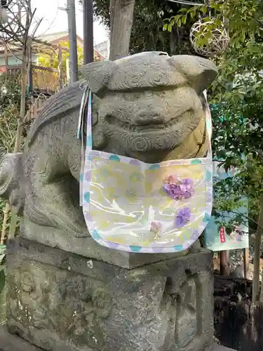 菊田神社の狛犬