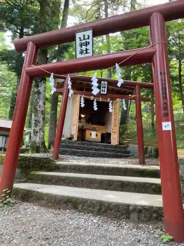 新屋山神社奥宮の鳥居