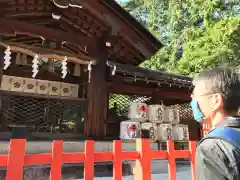 建勲神社の本殿