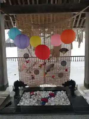 美幌神社の手水舎