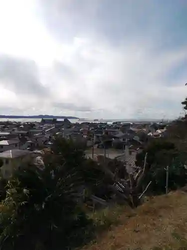 那古寺の景色