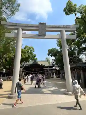 石切劔箭神社の鳥居