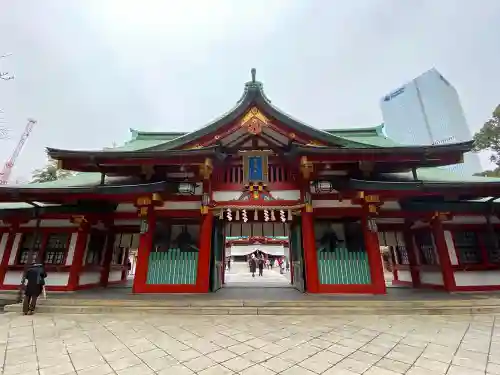 日枝神社の山門