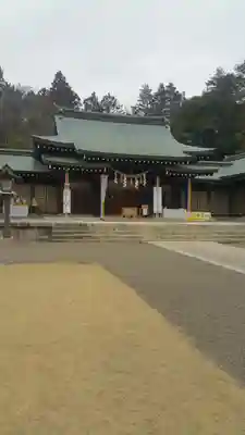 茨城縣護國神社の本殿・本堂
