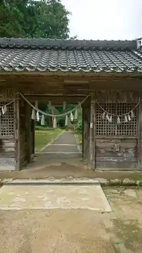 粟鹿神社の山門