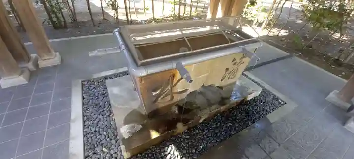浜松八幡宮の手水舎