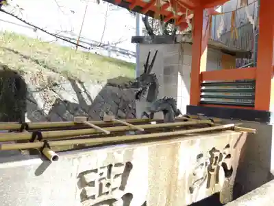 草戸稲荷神社の手水舎