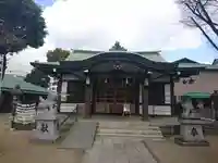 長柄八幡宮の本殿・本堂