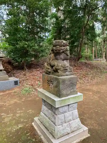 白幡神社の狛犬