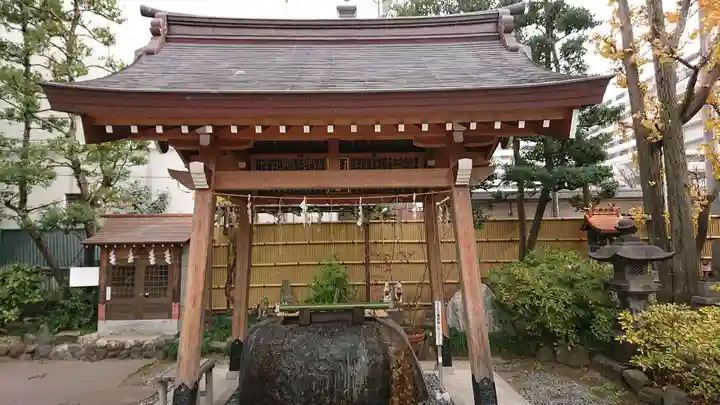 猿江神社の手水舎