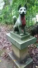 玉澤稲穂神社の狛犬