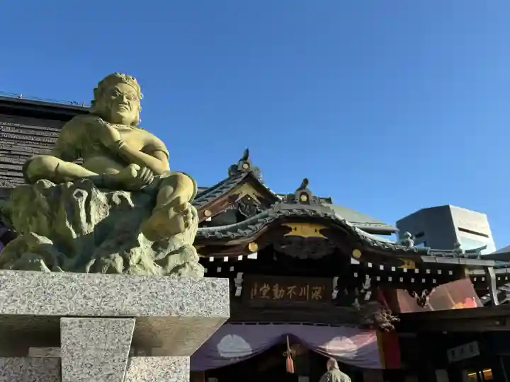 成田山深川不動堂(新勝寺東京別院)の{uncategorized: "未分類", other: "その他", undefined: "問題あり", building: "その他建物", grave: "お墓", sacred_gate: "鳥居", guardian: "狛犬", statue: "像", buddha: "仏像", history: "歴史", nature: "自然", garden: "庭園", animal: "動物", pagoda: "塔", temizu: "手水舎", mountain_gate: "山門・神門", sanctuary: "本殿・本堂", subordinate: "末社・摂社", art: "芸術", scenery: "景色", jizo: "地蔵", ema: "絵馬", goshuin: "御朱印", omikuji: "おみくじ", items: "授与品その他", amulet: "お守り", goshuincho: "御朱印帳", eats: "食事", festival: "お祭り", votive_dance: "神楽", shichigosan: "七五三参", wedding: "結婚式", experience: "体験その他", initially: "初詣", around: "周辺", anti_infection: "感染症対策"}