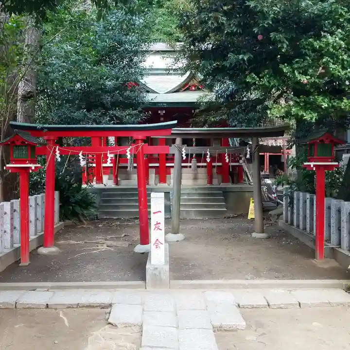 御田八幡神社の鳥居