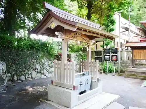 日吉神社の手水