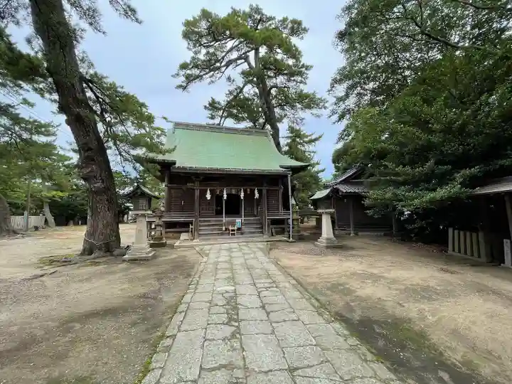 賀露神社の本殿・本堂