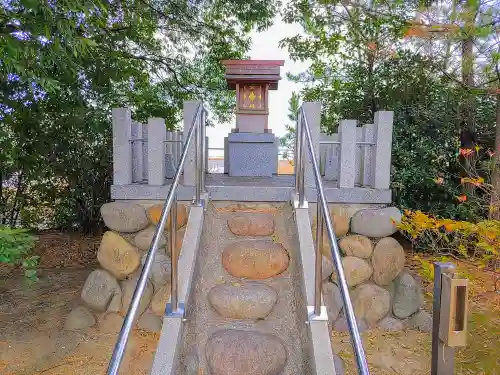 八幡社の本殿・本堂