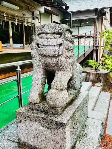 綿津見神社の狛犬