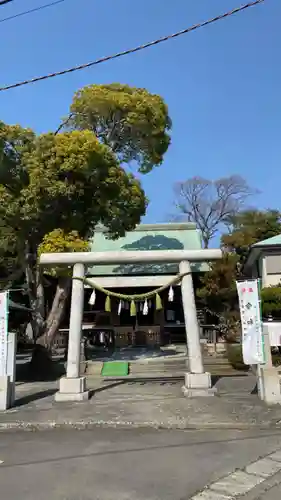 稲荷神社の鳥居