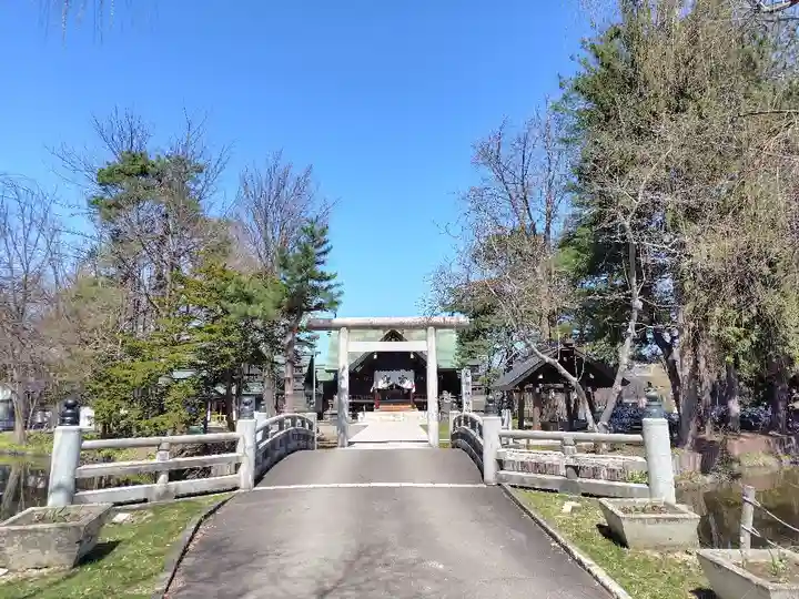 上川神社頓宮の鳥居
