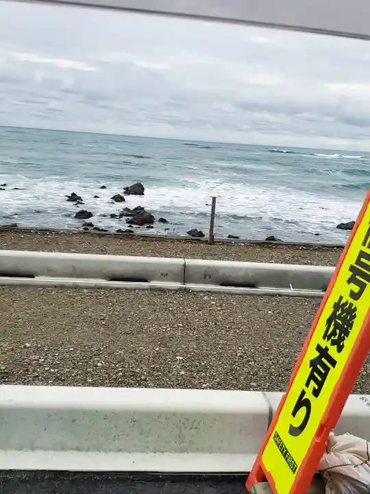 酒列磯前神社の景色