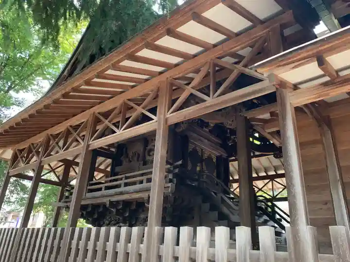 草加神社の本殿・本堂