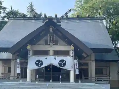 帯廣神社の本殿・本堂