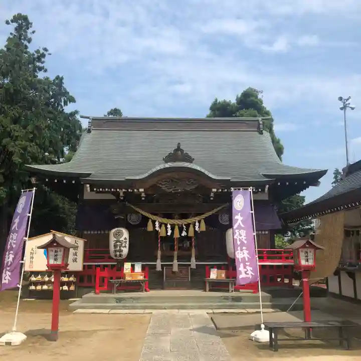 大野神社の本殿・本堂