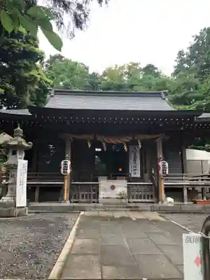 中氷川神社の本殿・本堂