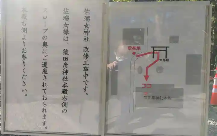 佐瑠女神社(猿田彦神社境内社)(三重県)