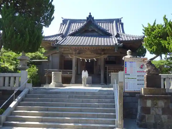 森戸大明神(森戸神社)の本殿・本堂
