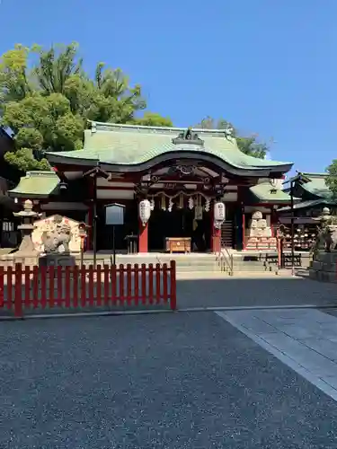 開口神社の本殿・本堂