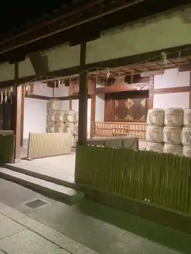 茨木神社の本殿・本堂