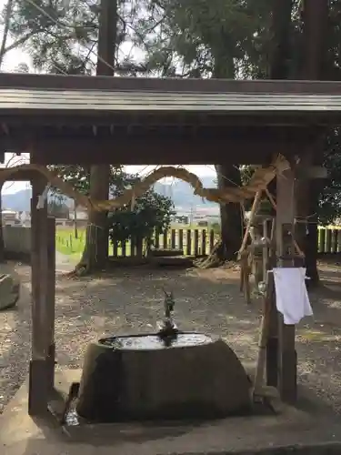 南宮御旅神社の手水