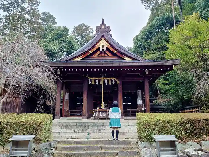 飛鳥坐神社の本殿・本堂
