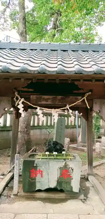 今井神社の手水舎