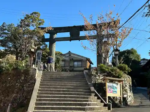 金峯山寺の鳥居