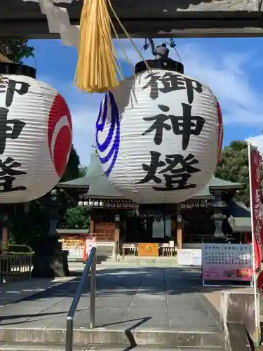 中野沼袋氷川神社の本殿・本堂