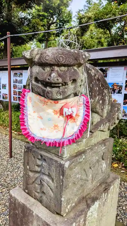 菊田神社の狛犬
