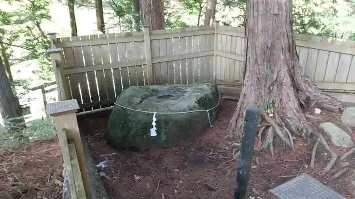 阿智神社前宮の自然